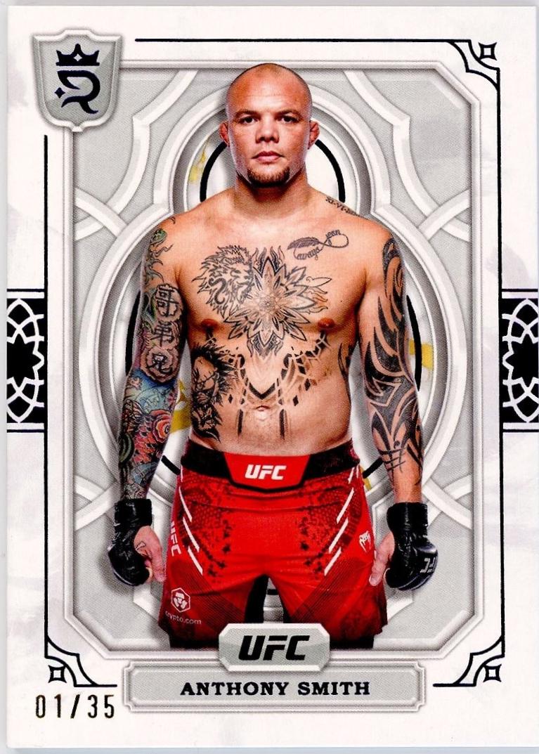 Anthony Smith 2024 Topps Royalty UFC Base #60 Purple