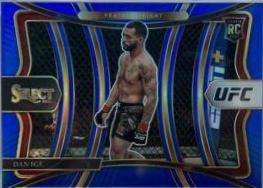 Dan Ige 2021 Panini Select UFC Premier Level #113 Blue