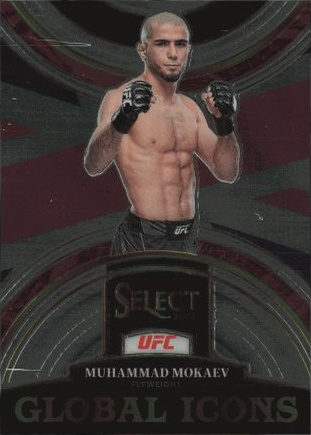 Muhammad Mokaev 2023 Panini Select UFC Global Icons #19 Black