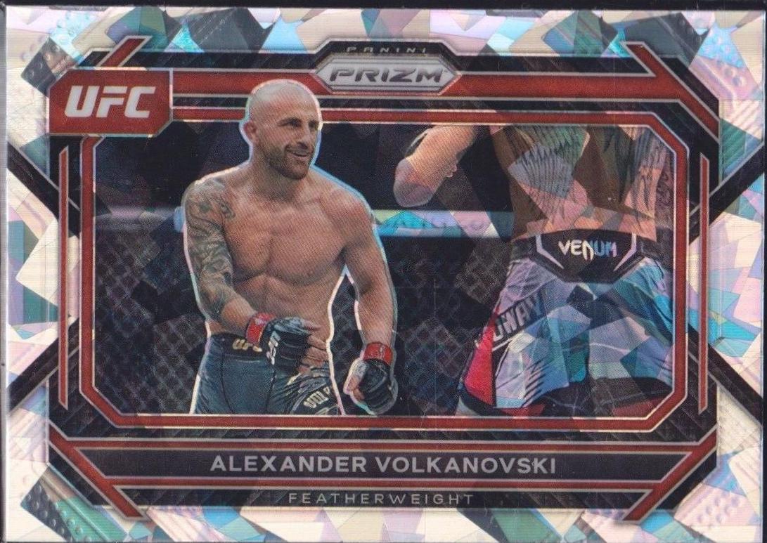 Alexander Volkanovski 2023 Panini Prizm UFC Base #36 Ice