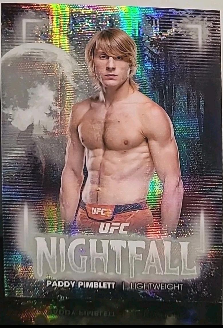 Paddy Pimblett 2025 Topps Midnight UFC Nightfall #NF-3 Moon Beam