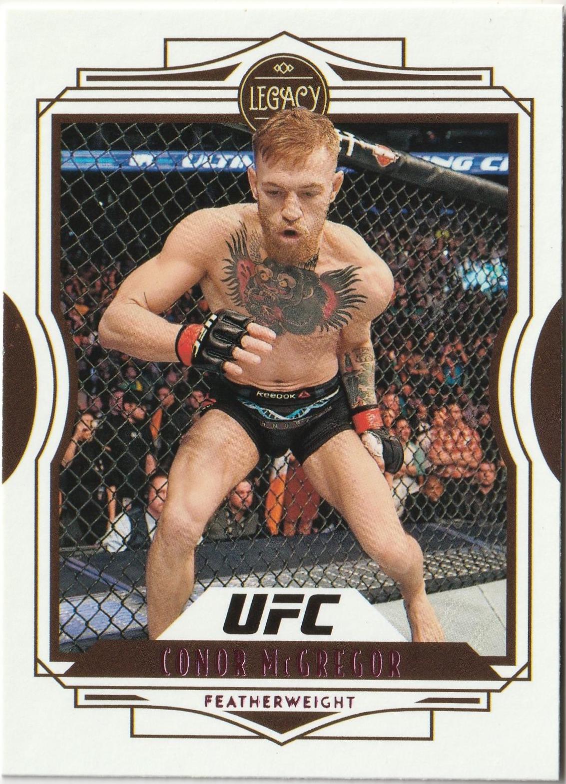 Conor McGregor 2021 Panini Chronicles UFC Base Legacy #50 Pink