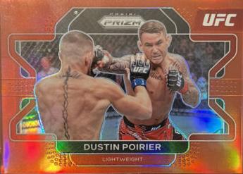 Dustin Poirier 2022 Panini Prizm UFC Base #21 Red