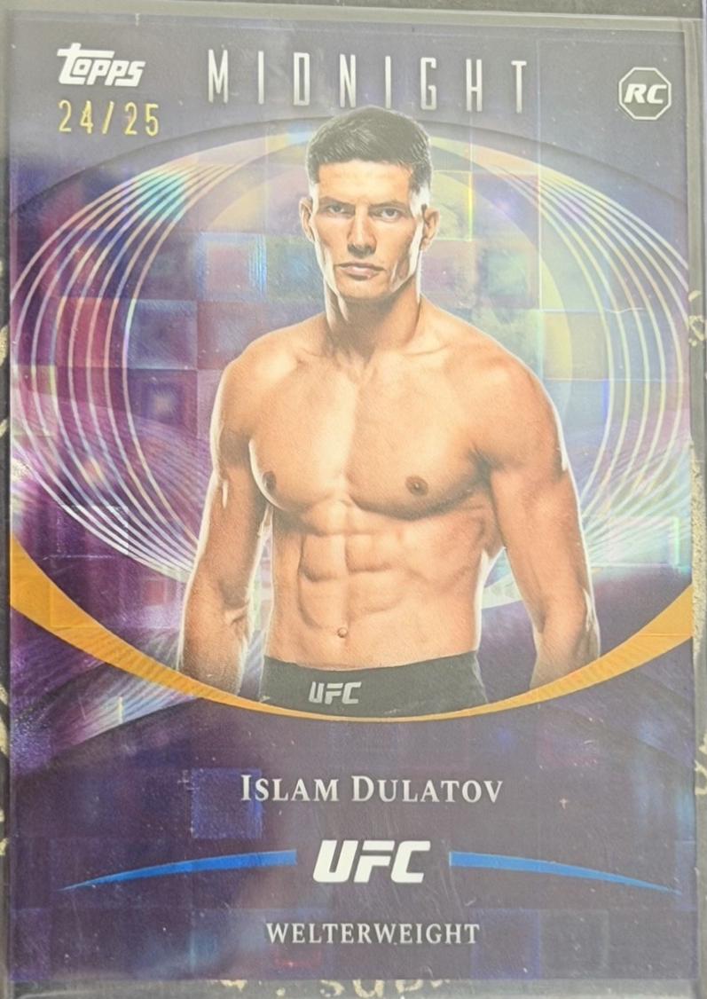 Islam Dulatov 2026 Topps Midnight UFC Base #53 Moonrise