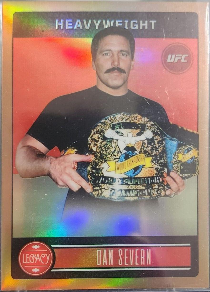 Dan Severn 2023 Panini Chronicles UFC Base Legacy Premium Edition #348 Bronze