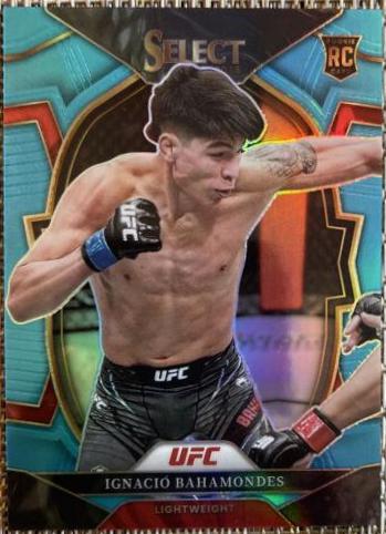Ignacio Bahamondes 2023 Panini Select UFC Concourse #64 Light Blue