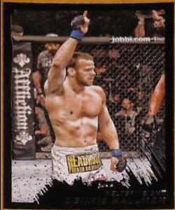 Dennis Hallman 2011 Topps UFC Moment of Truth Base #160 Onyx