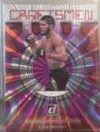 Khabib Nurmagomedov 2022 Panini Donruss UFC Craftsmen #13 Purple Laser