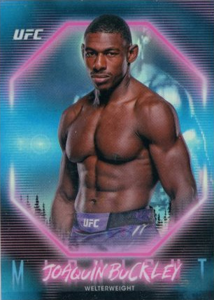 Joaquin Buckley 2025 Topps Midnight UFC Base #56 Twilight