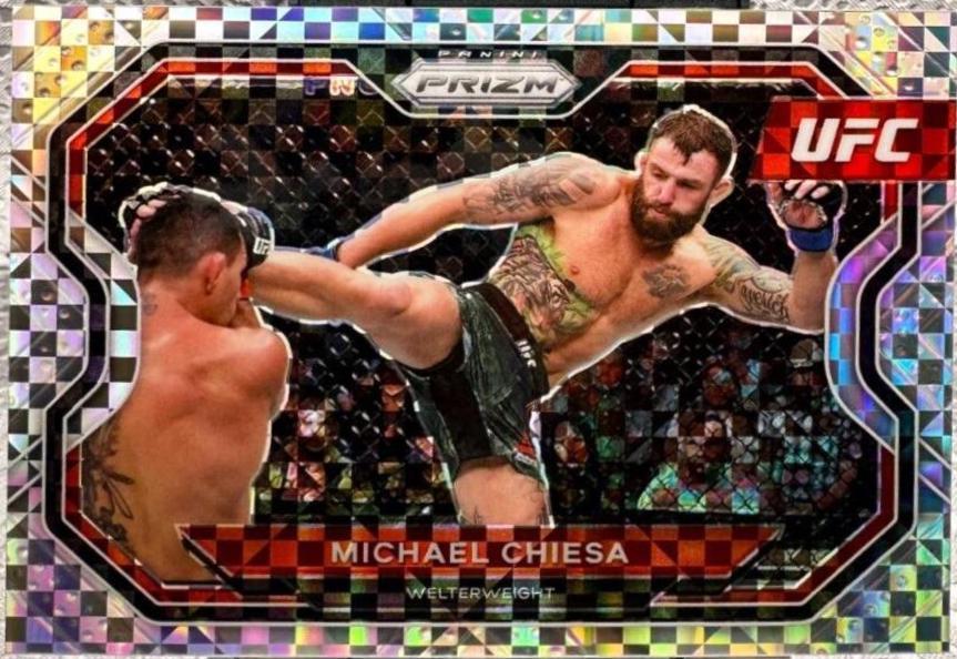 Michael Chiesa 2021 Panini Prizm UFC Base #173 Lucky Envelopes