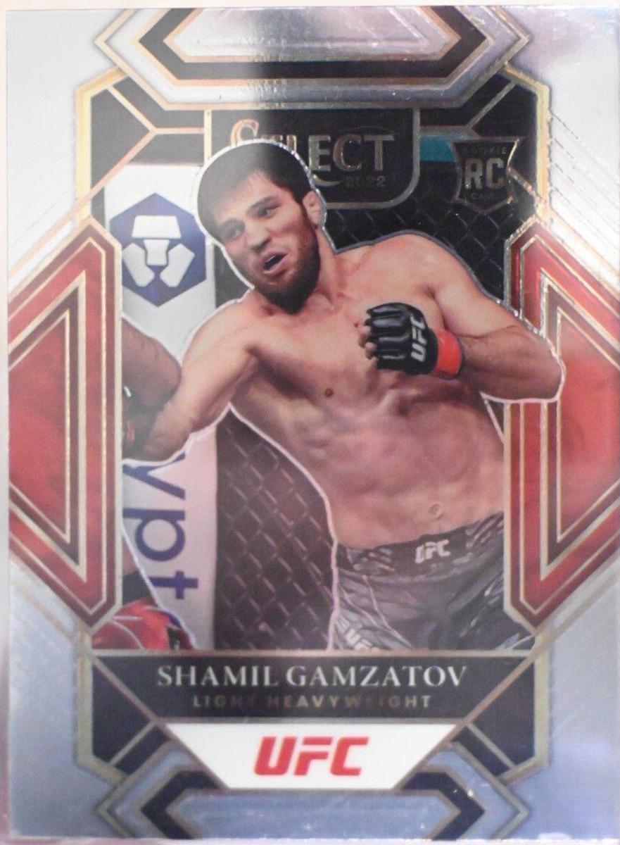 Shamil Gamzatov 2022 Panini Select UFC Mezzanine #334 Silver