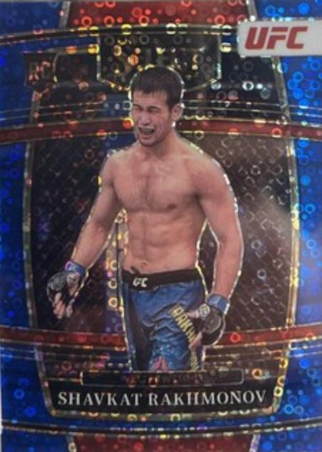 Shavkat Rakhmonov 2022 Panini Select UFC Concourse #84 Blue Disco