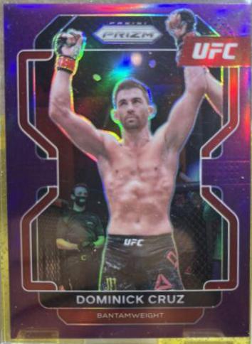 Dominick Cruz 2022 Panini Prizm UFC Base #103 Purple