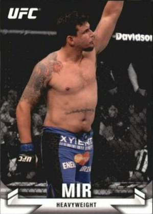 Frank Mir 2013 Topps UFC Knockout Base #70 Gold