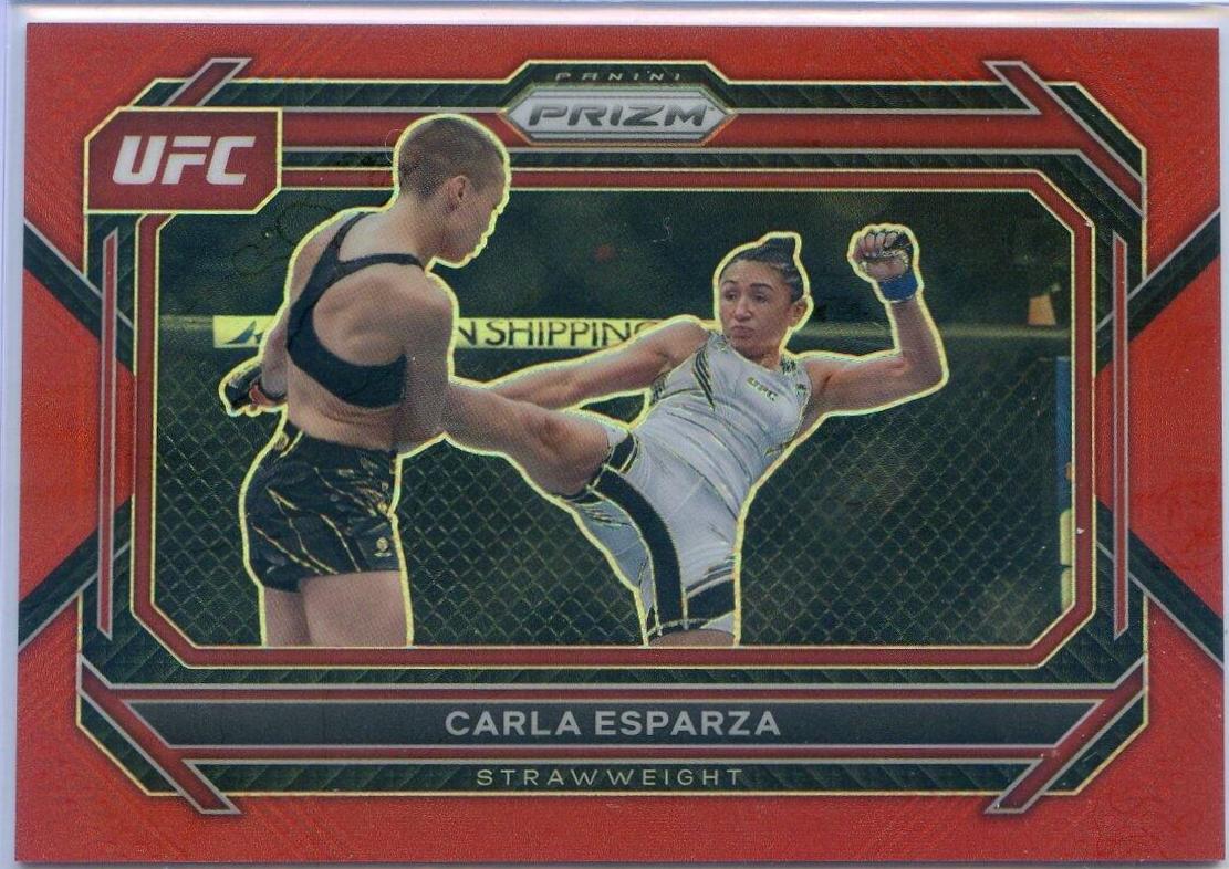 Carla Esparza 2023 Panini Prizm UFC Base #78 Red
