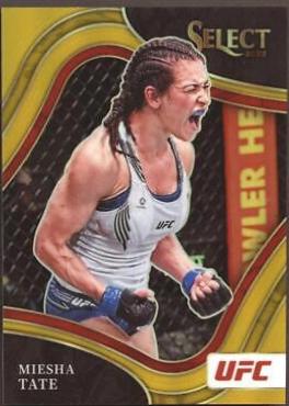 Miesha Tate 2022 Panini Select UFC Octagonside #230 Gold