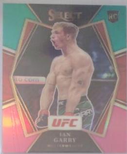 Ian Machado Garry 2022 Panini Select UFC Premier Level #157 Teal and Pink