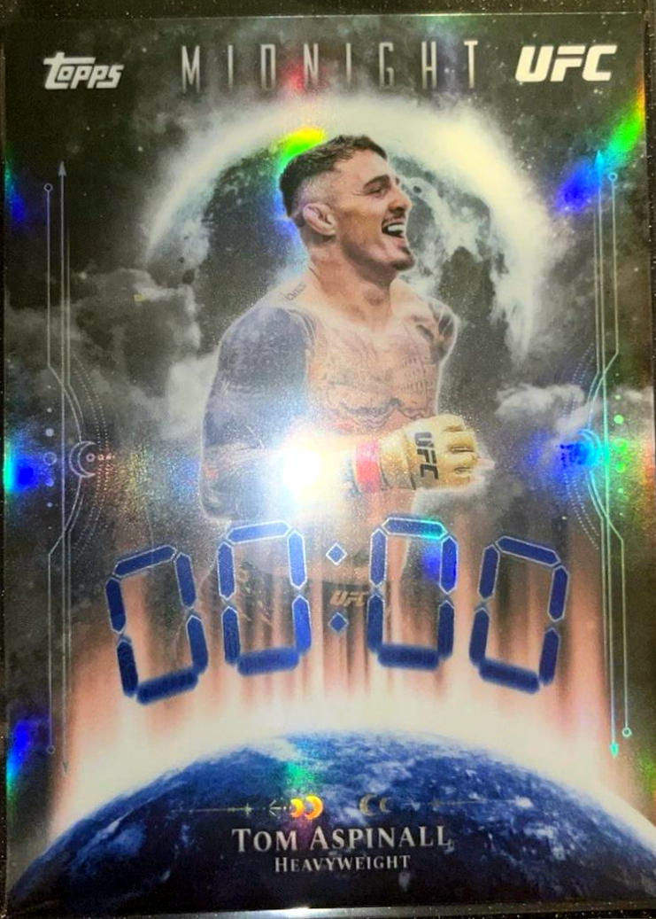Tom Aspinall 2026 Topps Midnight UFC Zero Hour #ZH-1 Moonrise