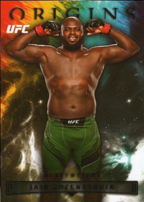 Jairzinho Rozenstruik 2023 Panini Chronicles UFC Base Origins #137 Blue