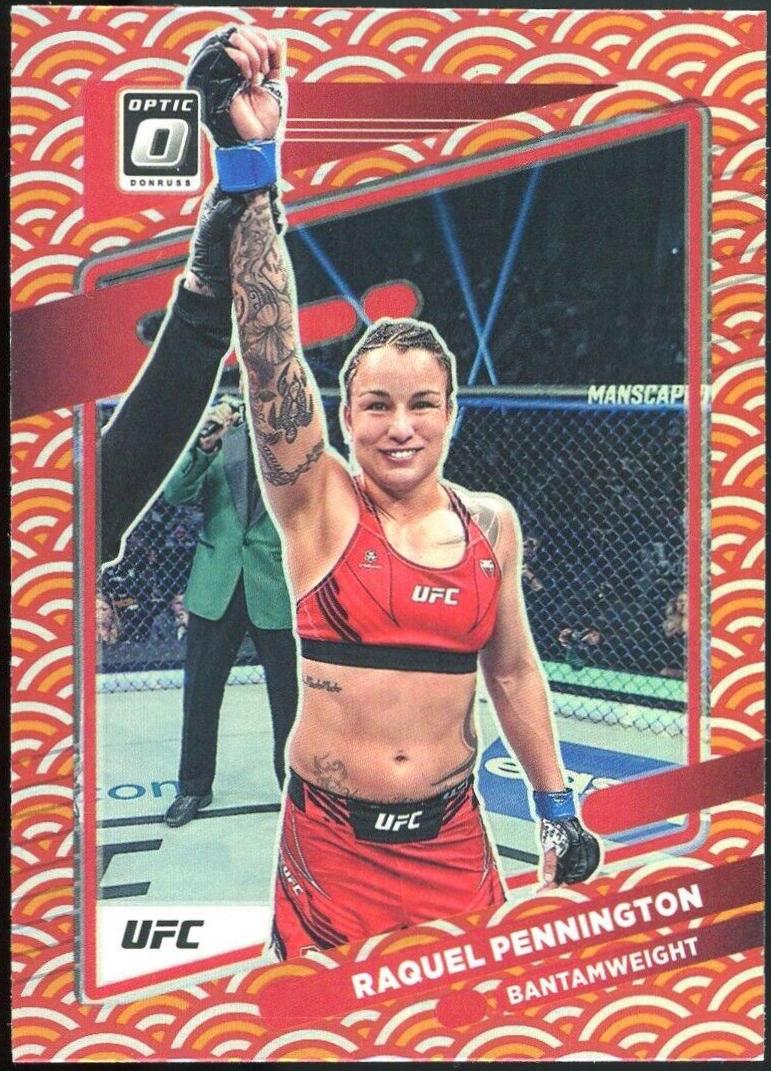 Raquel Pennington 2022 Panini Donruss Optic UFC Base #45 Photon