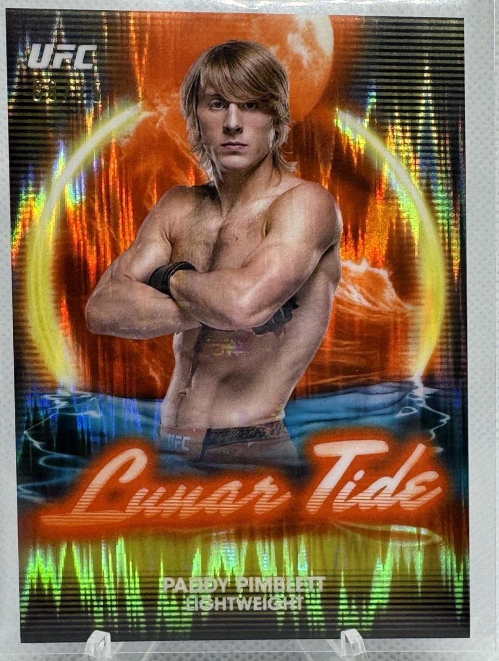 Paddy Pimblett 2025 Topps Midnight UFC Lunar Tide #LT-16 Dusk