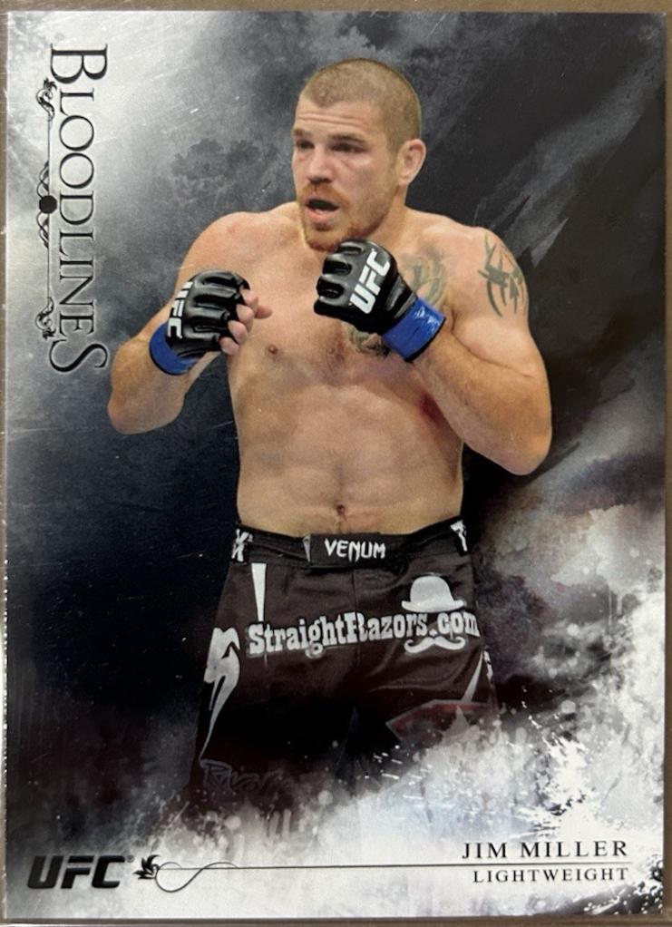 Jim Miller 2014 Topps UFC Bloodlines Base #103 Black