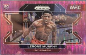 Lerone Murphy 2022 Panini Prizm UFC Base #6 Pink Pulsar