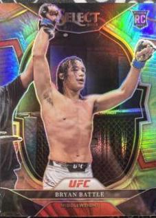Bryan Battle 2023 Panini Select UFC Concourse #60 Tie Dye