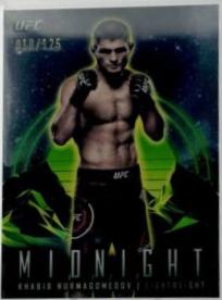 Khabib Nurmagomedov 2024 Topps Midnight UFC Base #50 Morning