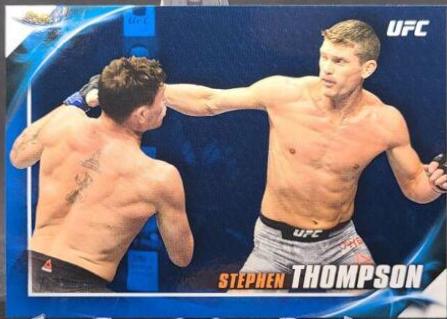 Stephen Thompson 2019 Topps UFC Knockout Base #43 Blue