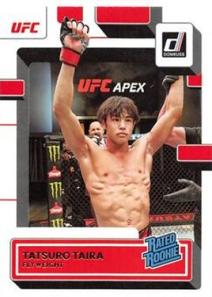 Tatsuro Taira 2023 Panini Donruss UFC Base #216 Press Proof Teal