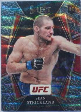 Sean Strickland 2022 Panini Select UFC Premier Level #117 Elephant