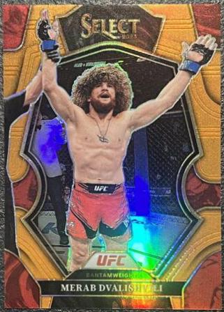 Merab Dvalishvili 2023 Panini Select UFC Premier Level #147 Orange