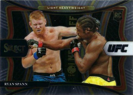 Ryan Spann 2021 Panini Select UFC Premier Level #109 Black Disco