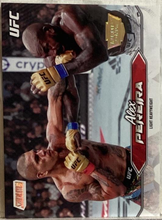 Alex Pereira 2025 Topps Stadium Club UFC Base #97 Members Only