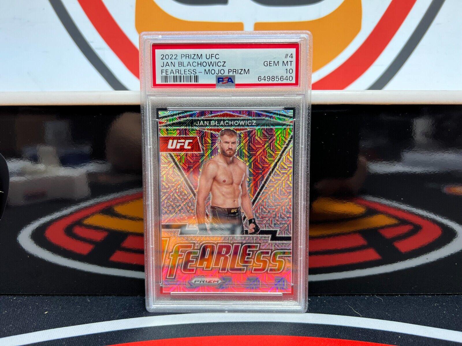 Jan Błachowicz 2022 Panini Prizm UFC Fearless #4 Mojo