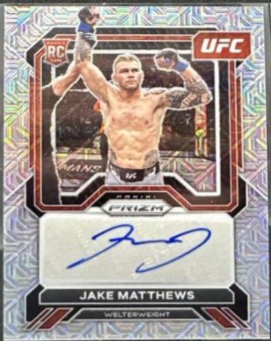 Jake Matthews 2023 Panini Prizm UFC Base #109 Mojo