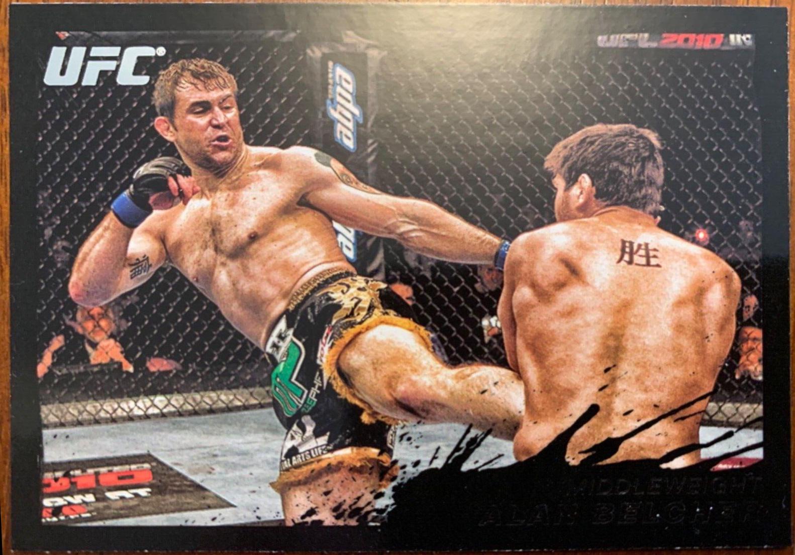 Alan Belcher 2011 Topps UFC Moment of Truth Base #57 Onyx