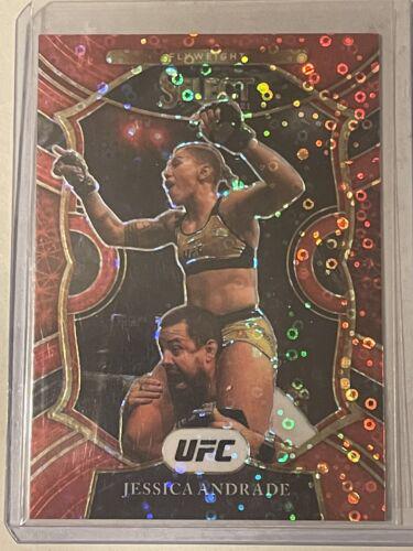 Jessica Andrade 2021 Panini Select UFC Concourse #25 Red Disco