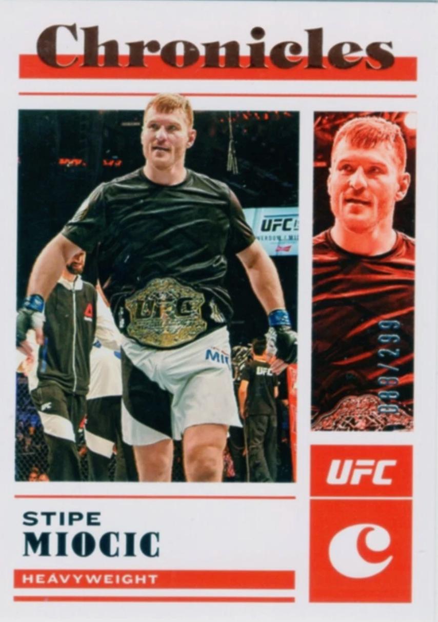 Stipe Miocic 2023 Panini Chronicles UFC Base Chronicles #48 Bronze