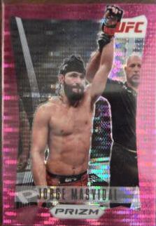 Jorge Masvidal 2022 Panini Prizm UFC Base #116 Pink Pulsar