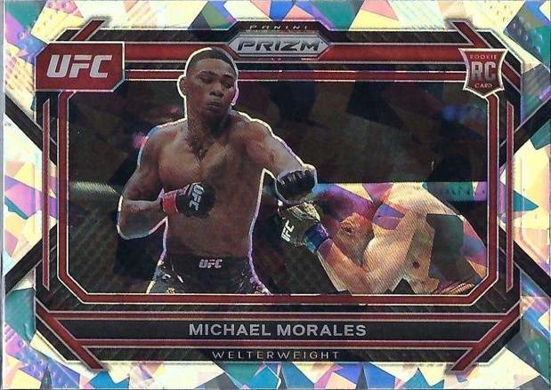 Michael Morales 2023 Panini Prizm UFC Base #97 Ice