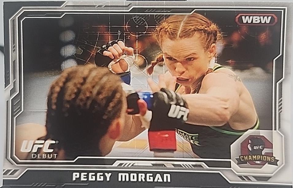 Peggy Morgan 2014 Topps UFC Champions Base #57 Black