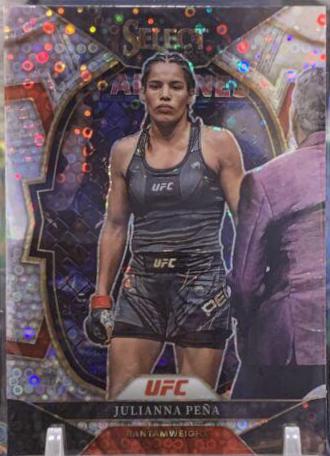 Julianna Peña 2023 Panini Select UFC Concourse #37 Disco