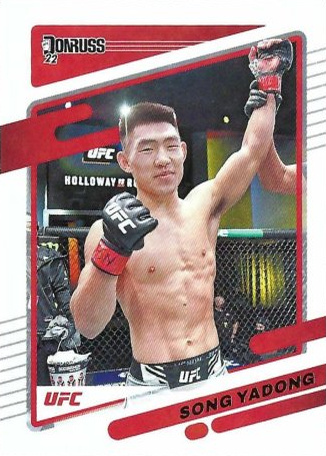 Song Yadong 2022 Panini Donruss UFC Base #103 Pink
