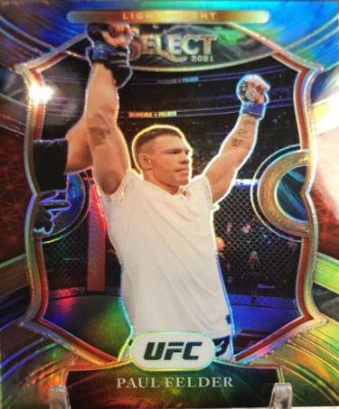Paul Felder 2021 Panini Select UFC Concourse #59 Tie Dye