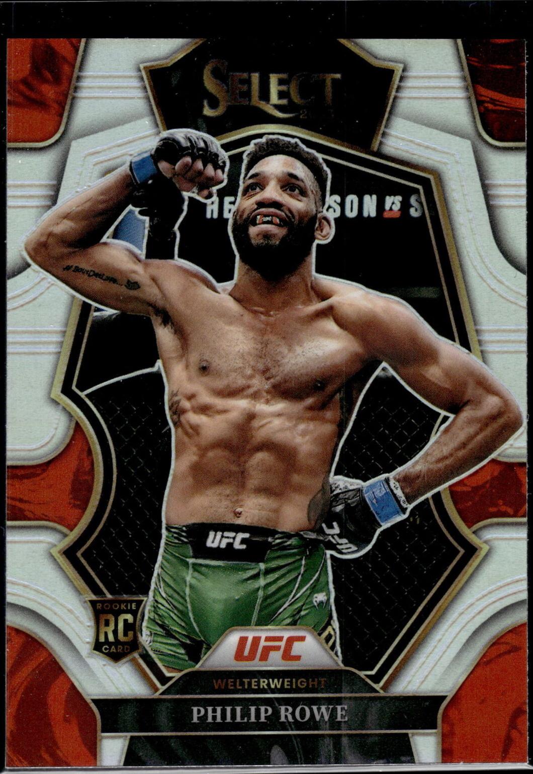Philip Rowe 2023 Panini Select UFC Premier Level #159 Silver