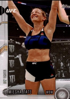 Miesha Tate 2015 Topps UFC Chronicles Base #187 Sepia