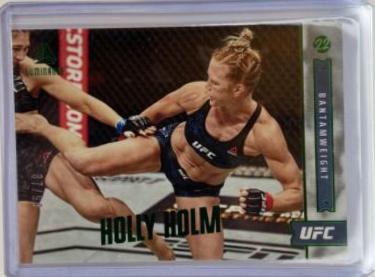 Holly Holm 2022 Panini Chronicles UFC Base Luminance #152 Green