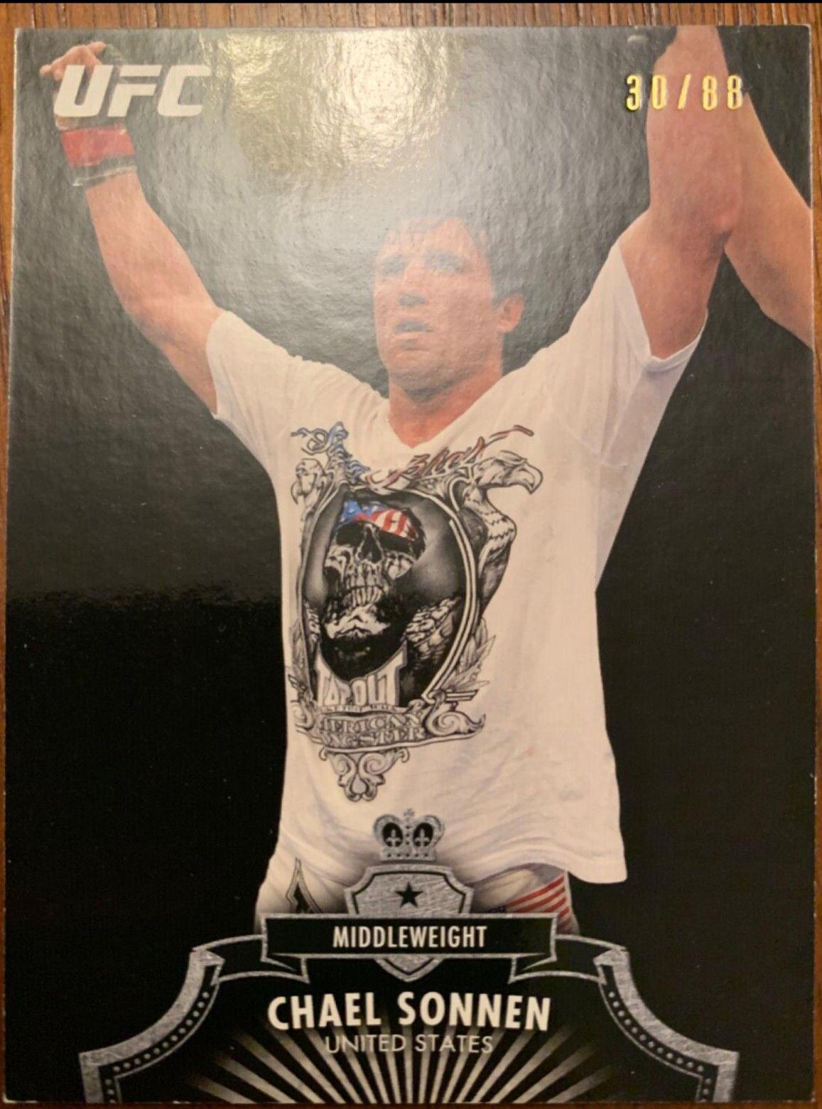 Chael Sonnen 2012 Topps UFC Bloodlines Base #142 Black